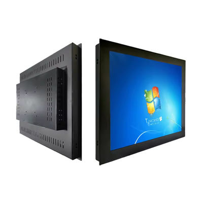 16.7M Industrial pantalla táctil Pc de marco abierto 17 pulgadas capacitivo / Resistivo pantalla táctil monitor