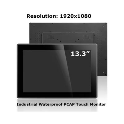 Monitor de pantalla táctil de marco abierto de 1920*1080 13 16:9 relación de 13,3" IPS LCD Panel Monitor de ordenador