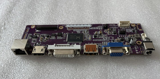 Anwell de alto rendimiento más reciente pantalla táctil del controlador de la placa morada para los juegos