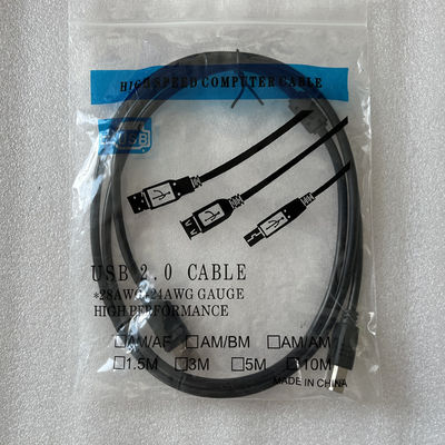 Táctil USB 2.0 Cable de alto rendimiento 1.5M para conexión de impresora / táctil
