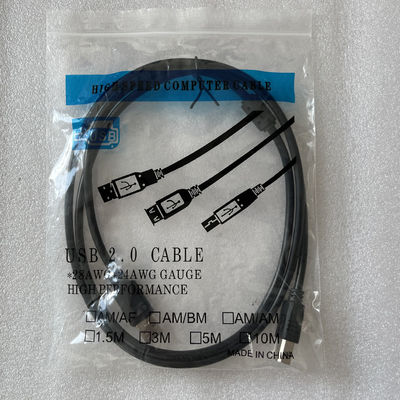 Táctil USB 2.0 Cable de alto rendimiento 1.5M para conexión de impresora / táctil