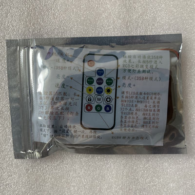 358 estilos Control remoto Luces LED RGB para juegos RF inalámbrico
