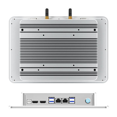 Plata HD1920*1080 Industrial Capacitivo Todo en una pantalla táctil Computadora de 11,6 pulgadas con Windows OS