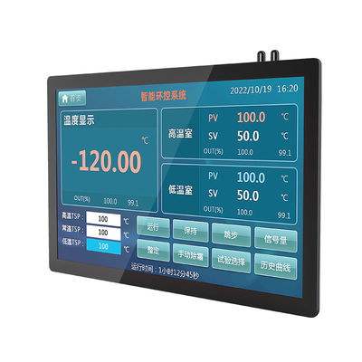 HD1920*1080 de color negro con pantalla táctil industrial capacitiva de 13,3 pulgadas con sistema operativo de ventana