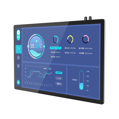 1920×1080 FHD All In One Pc pantalla táctil de 21,5 "Inmune a agua Empresarial Industrial Usado montado en la pared