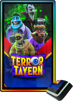 Pantalla táctil de juegos interactivos de 43' 4k con bisel LED ajustable y tiempo de respuesta de 5 ms