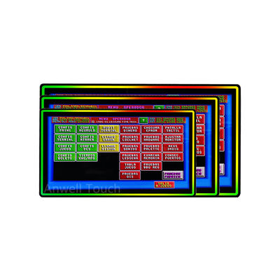 27 pulgadas Resistente a los arañazos de borde lateral LED toque de monitor de juego Con certificaciones CE FCC RoHS