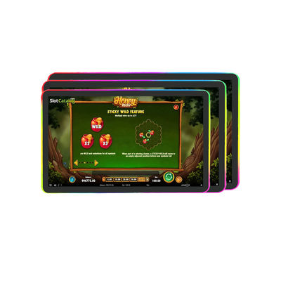 DC 12V Gaming PCAP Pantalla táctil 1920 X 1080 450cd/m2 Brillo Compatible con el protocolo 3M/ELO